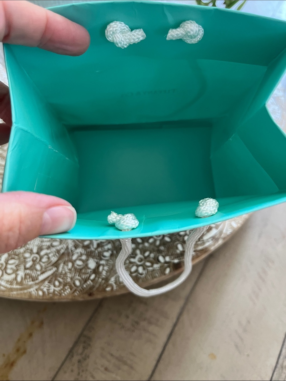 Tiffany & Co. Gift Bag Tote - Picture 7 of 9